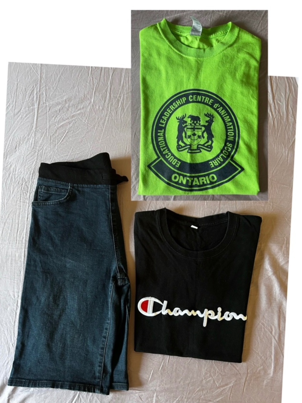 Three-piece pack Boys’ Shorts and T-shirt